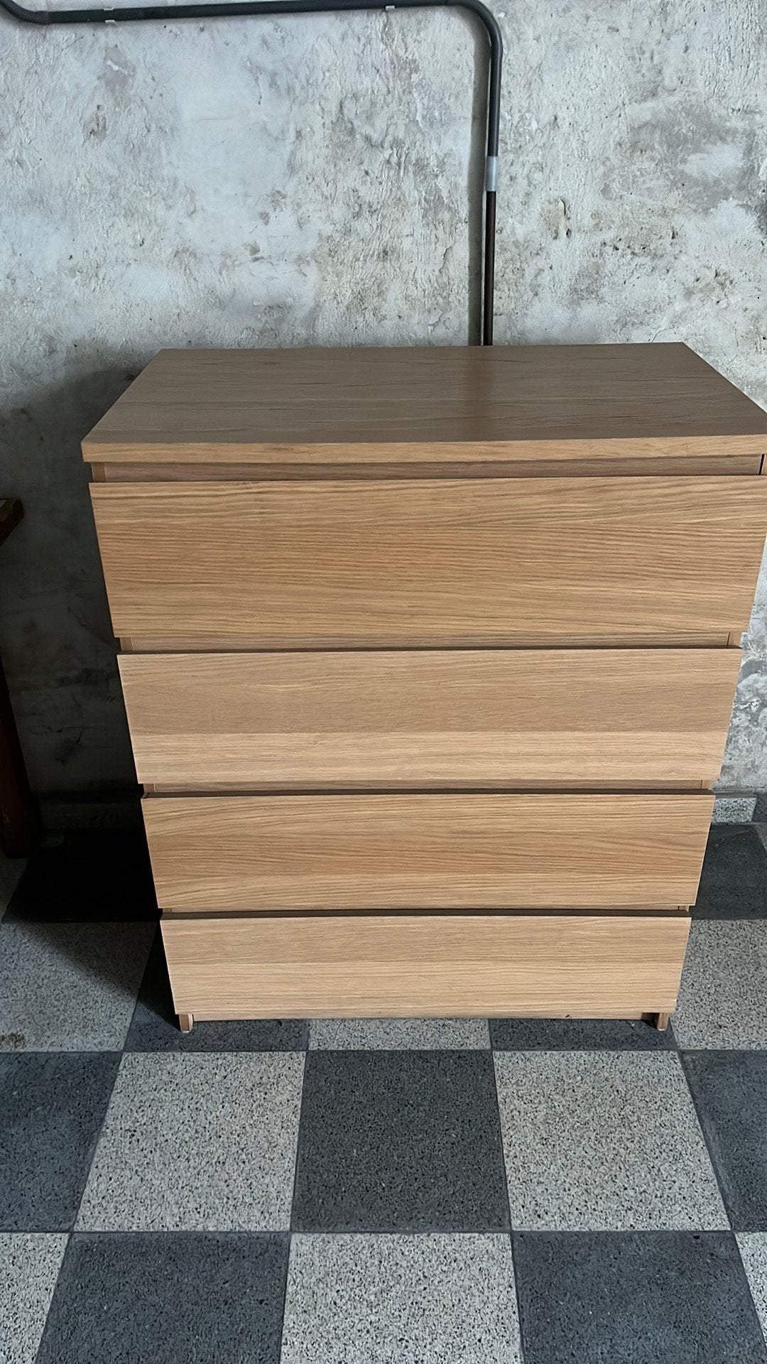 Commode MALM IKEA, Maison & Meubles, Armoires | Commodes, Enlèvement, Comme neuf, Chêne