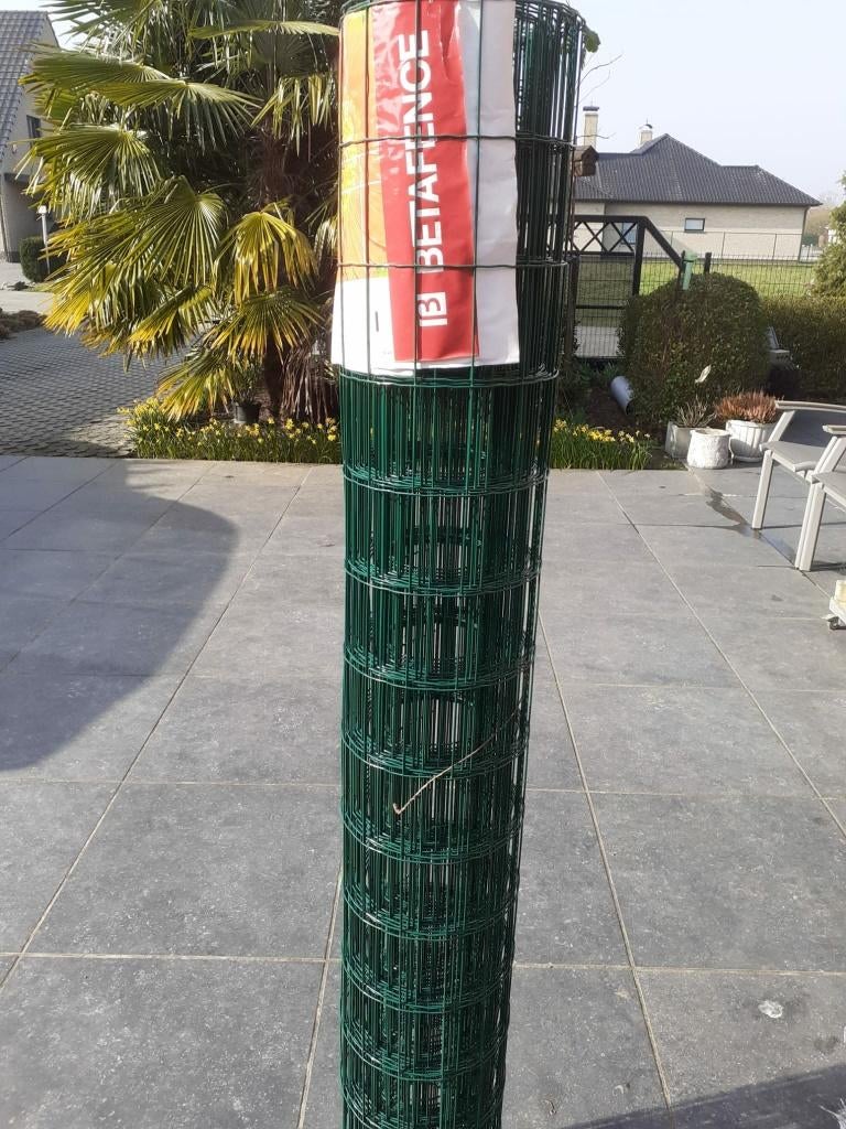 Geplastificeerde gaas/afsluitingsdraad, Tuin en Terras, Ophalen, Nieuw, 10 tot 20 meter, Gaas