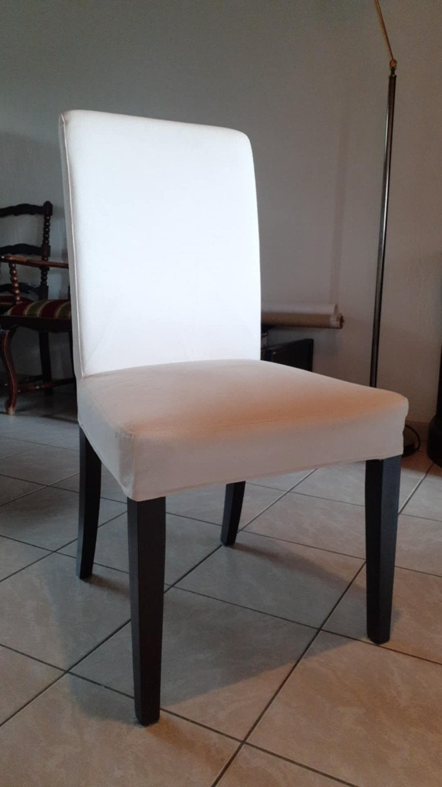 Chaises IKEA, Maison & Meubles, Chaises, Comme neuf, Enlèvement, Blanc, Quatre
