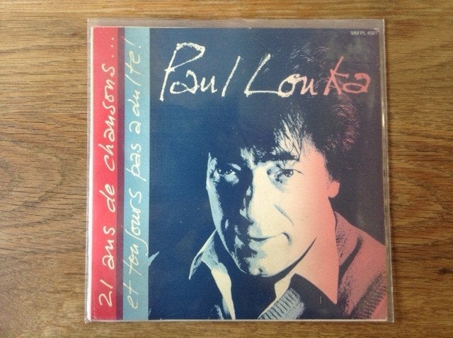single paul louka, Enlèvement ou Envoi, Pop, Housse de protection extérieure, 7 inch