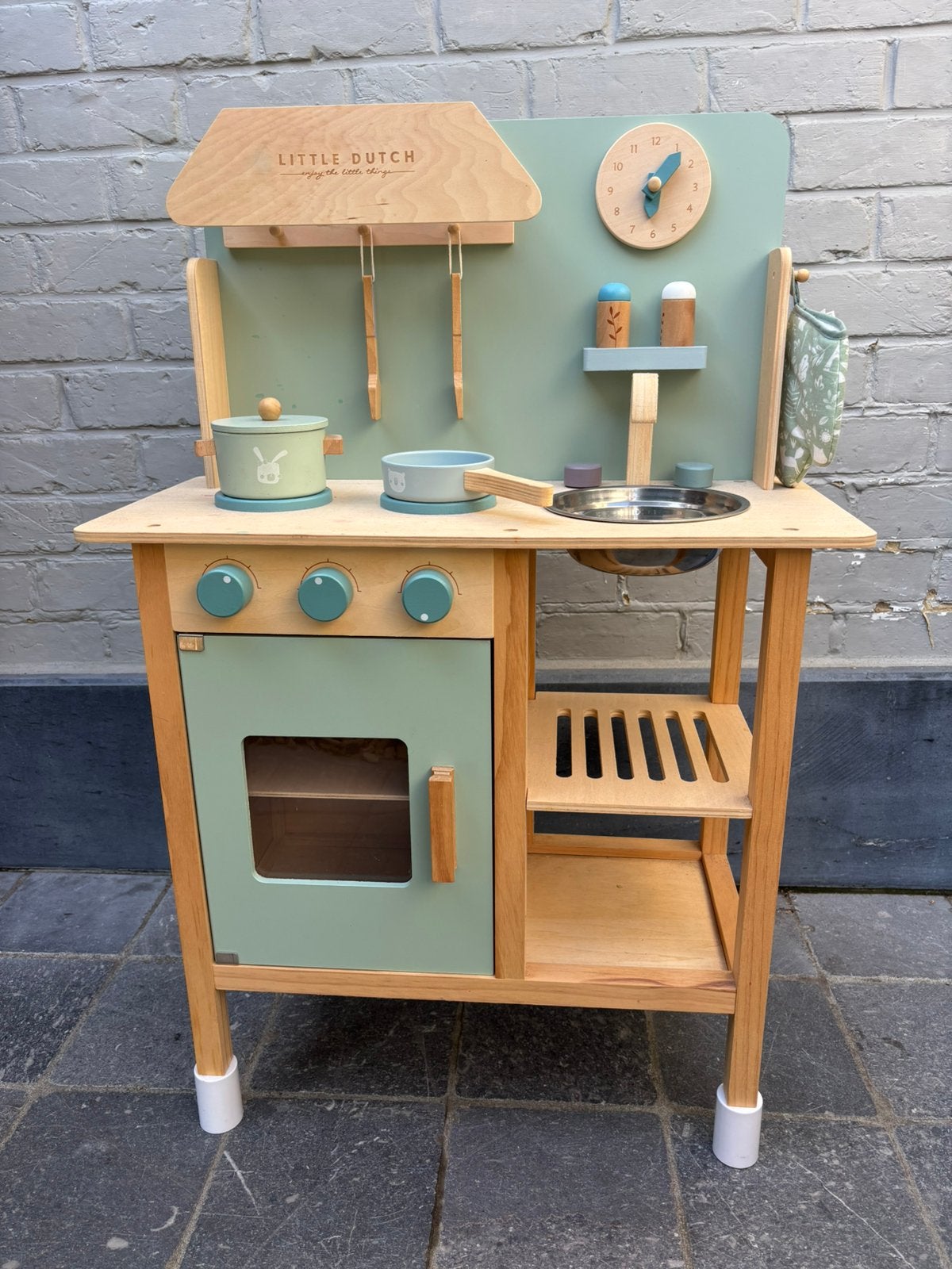 Keukentje Little Dutch, Ophalen, Gebruikt, Hout, Speelkeuken