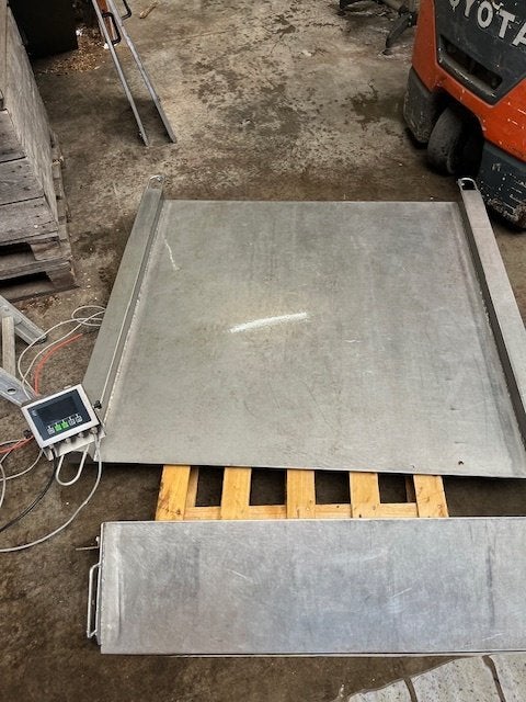weegschaal voor paletten, Electroménager, Balances, Neuf, 100 kg ou plus, 500 grammes ou plus gros, Enlèvement
