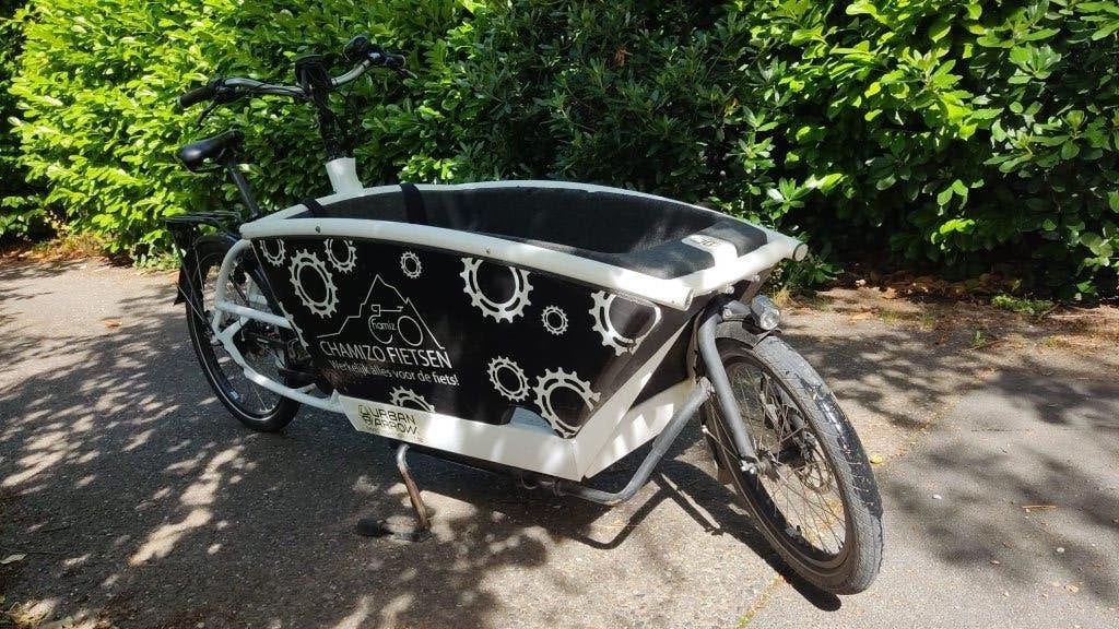Urban arrow bakfiets, Gebruikt, Elektrisch, 2 kinderen, Schijfrem