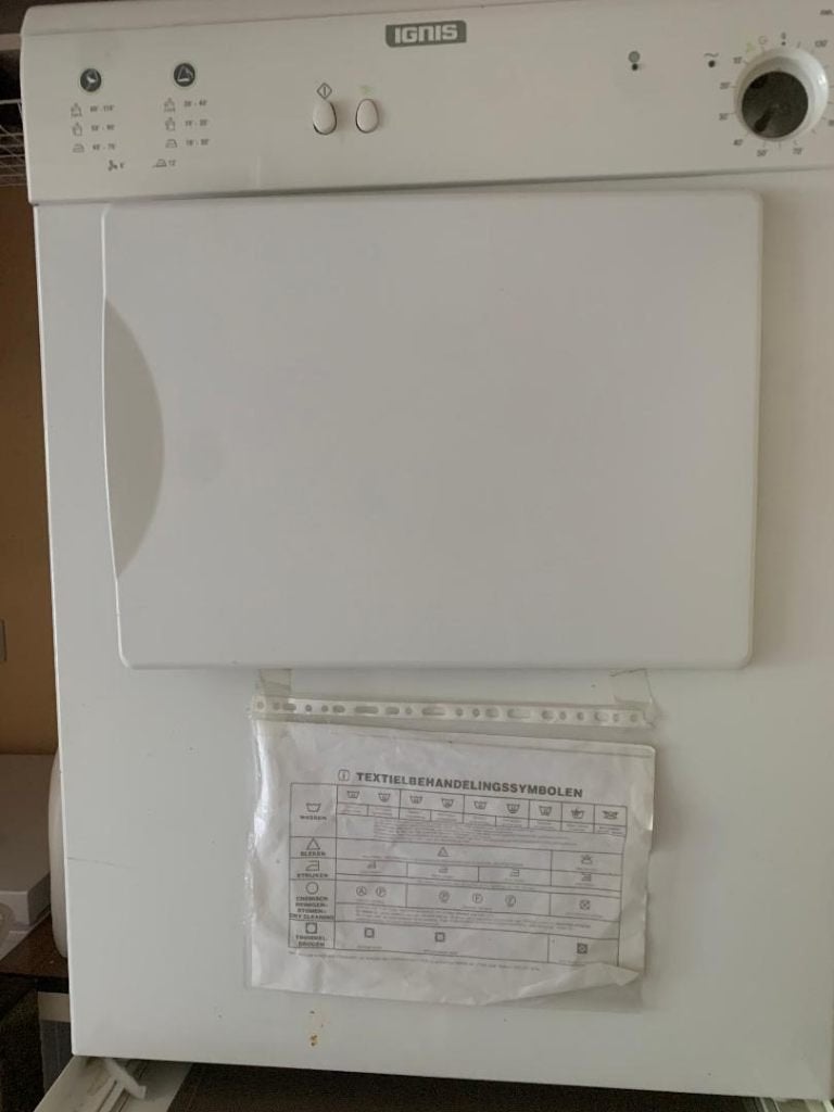 DROOGKAST, Ophalen, Gebruikt, Minder dan 85 cm, Luchtafvoer