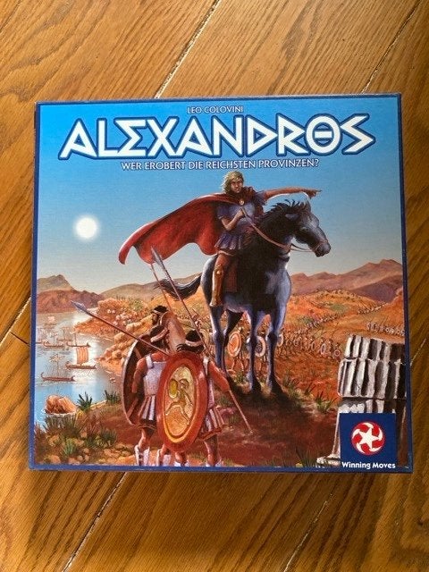 ALEXANDROS - geweldig spel van Leo Colovini, nieuwe staat, Verzenden