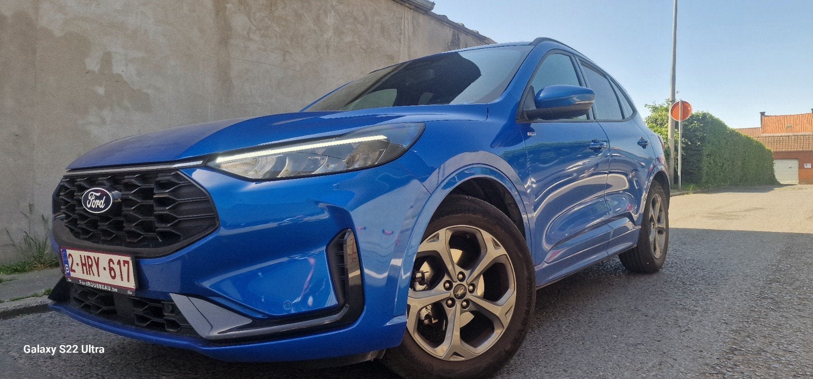 Ford kuga bj2025 hybrid benzin met12000km, Auto's, Automaat, Stof, Euro 6, Blauw