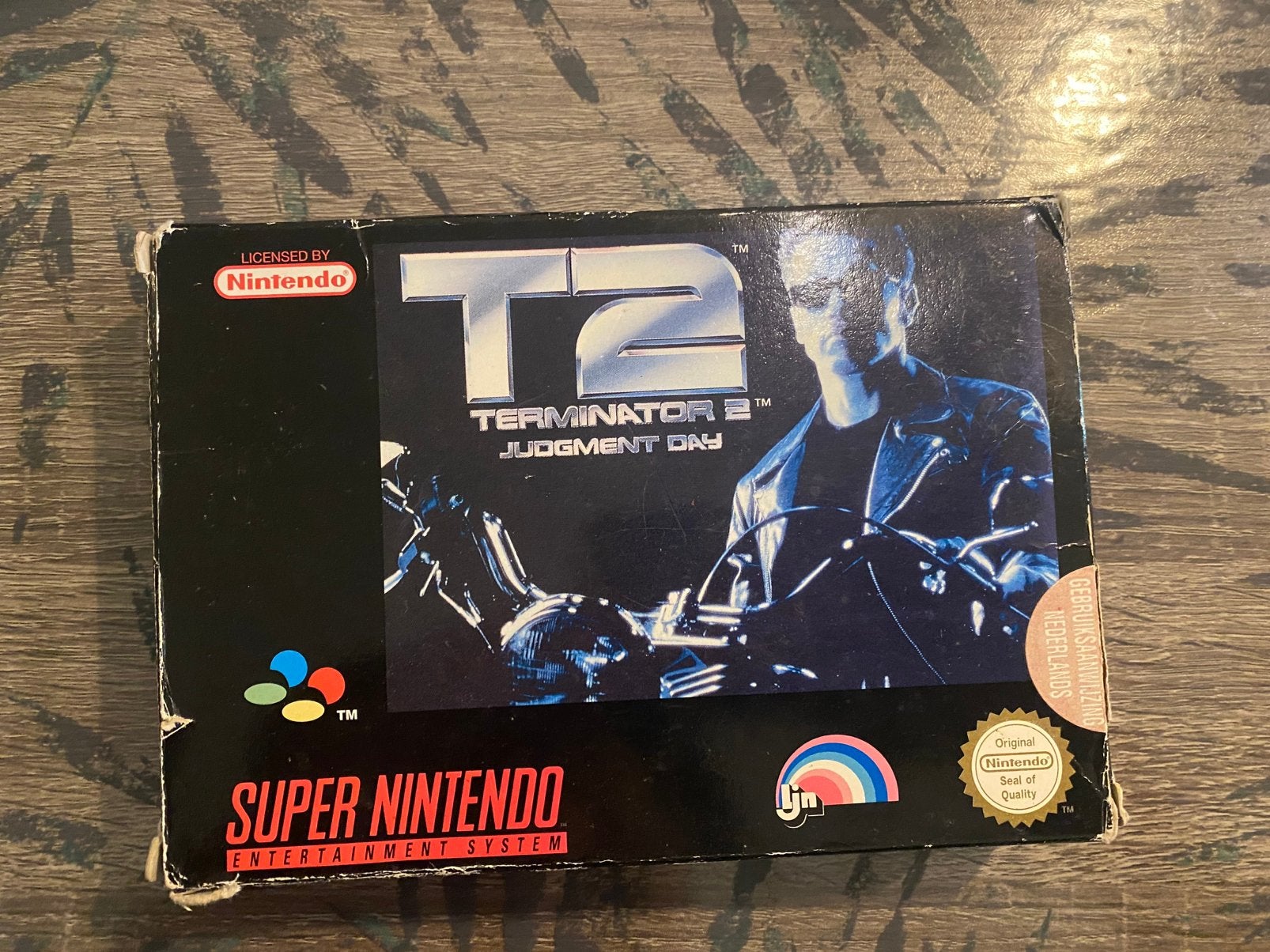T2: Terminator 2: Judgment Day (SNES, PAL), Ophalen, Zo goed als nieuw