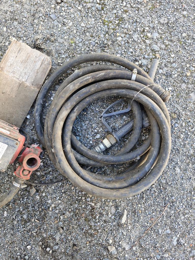 dieselpomp met pistool, Ophalen, Gebruikt