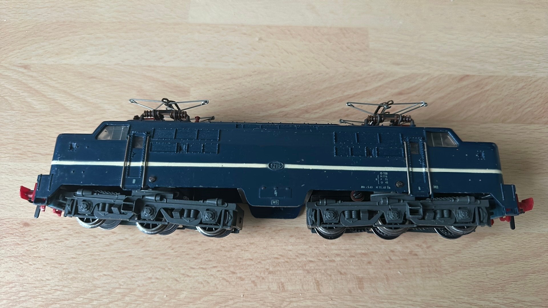 Elektrische locomotief Fleischmann 1200 NS-serie, Hobby en Vrije tijd, Modeltreinen | H0, Ophalen, Gebruikt, Fleischmann, Analoog