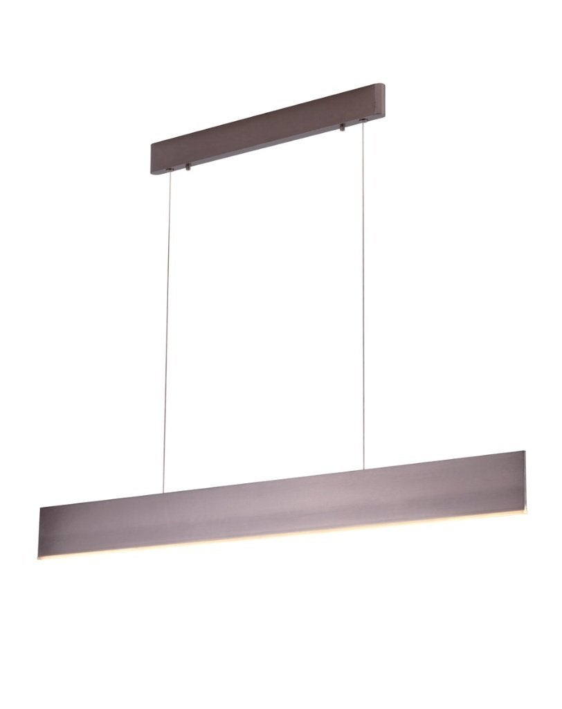 Fantasia Pure LED Pendel 120cm Bronze, Enlèvement, Comme neuf, Synthétique, Strak minimalistisch design