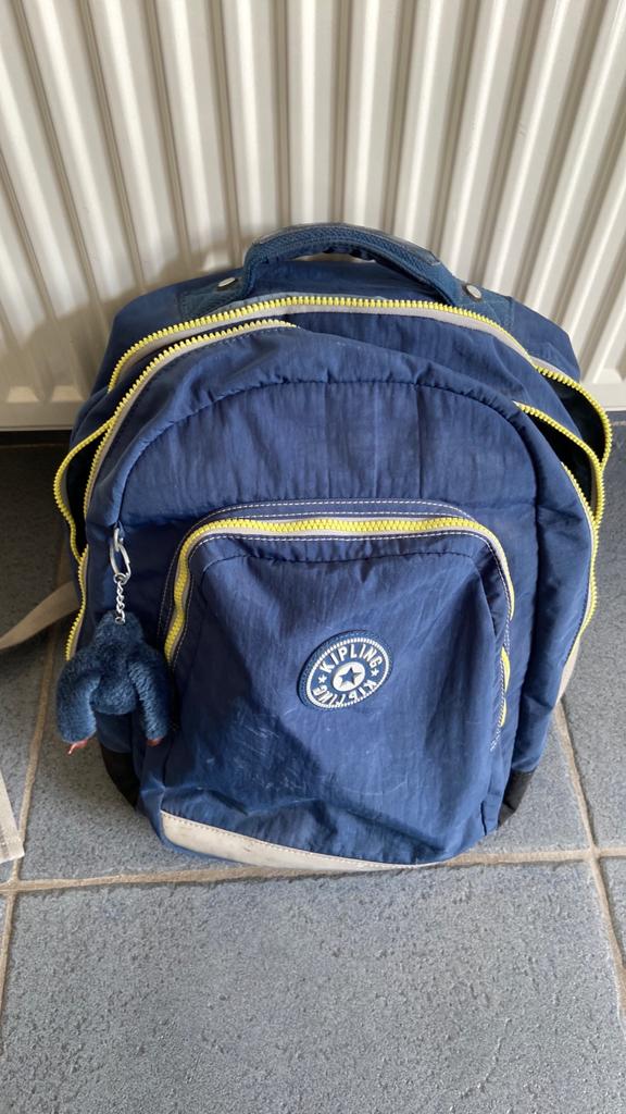 Boekentas Kipling, Handtassen en Accessoires, Tassen | Schooltassen, Ophalen, Gebruikt