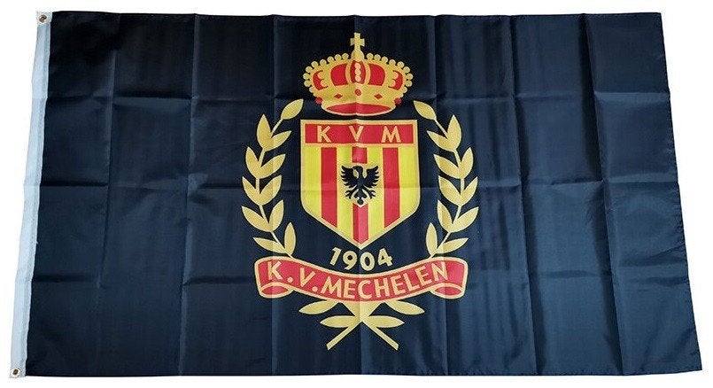Vlag voetbal KV Mechelen - 60x90cm, Verzamelen, Ophalen of Verzenden, Nieuw