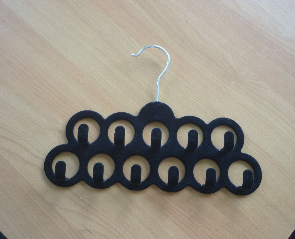 Zwarte fluwelen accessoire kapstok hanger, Ophalen of Verzenden