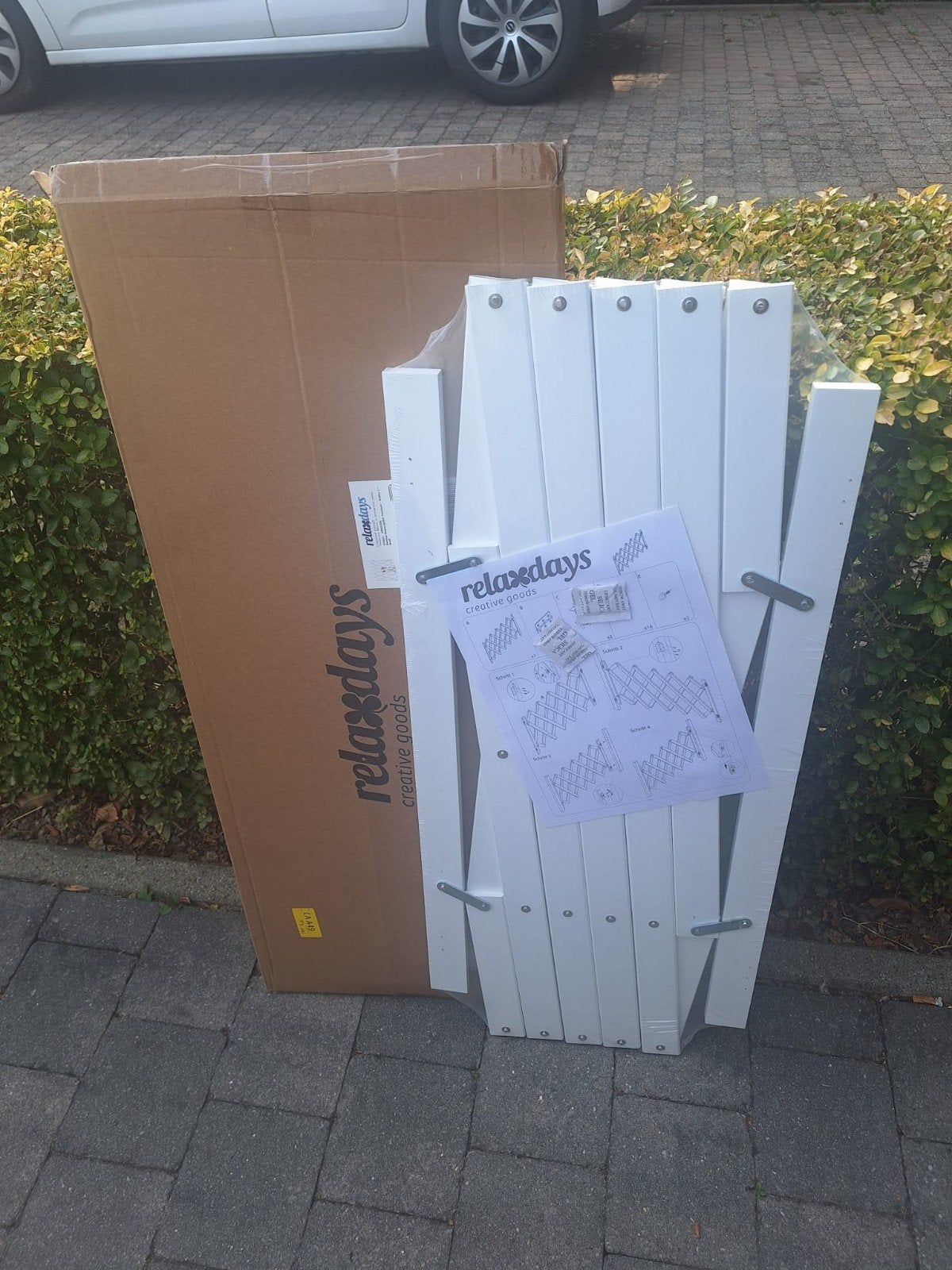 Barrière de sécurité NEUVE, Kinderen en Baby's, Traphekjes, Ophalen, Nieuw, Klemhekje