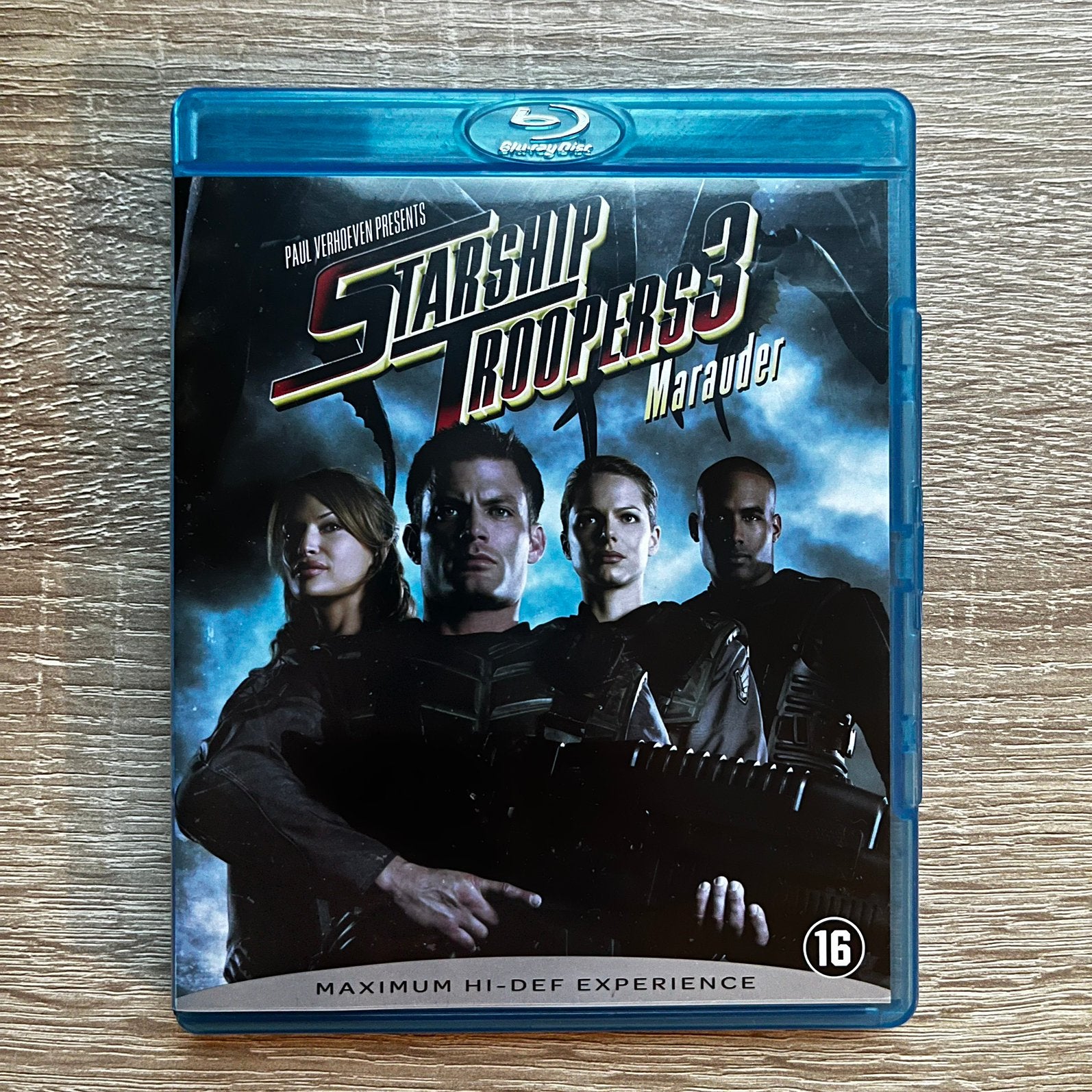 Starship Troopers 3: Marauder Blu-ray, Cd's en Dvd's, Ophalen of Verzenden, Zo goed als nieuw, Actie