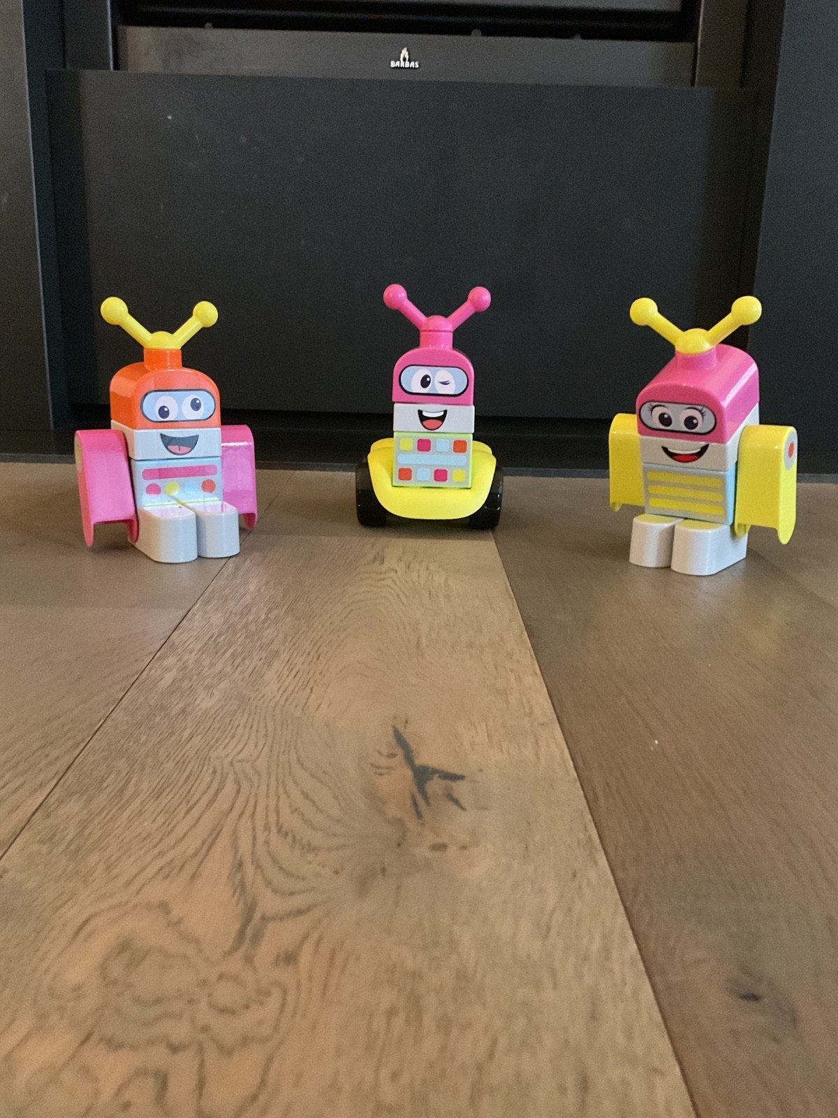 Bouwstenen robot, Verzamelen, Ophalen