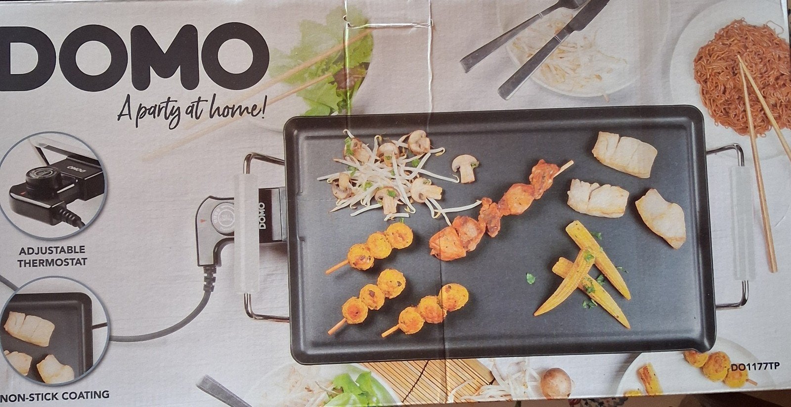 Teppanyaki, Ophalen of Verzenden, Nieuw, Tafelgrill