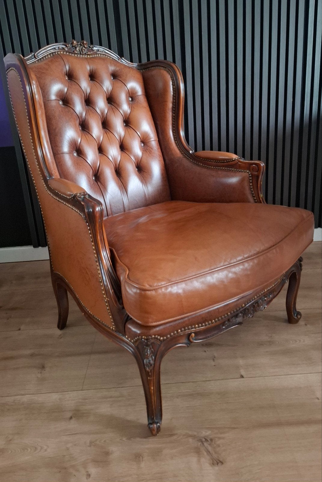 Lederen Fauteuil, Maison & Meubles, Fauteuils, Enlèvement