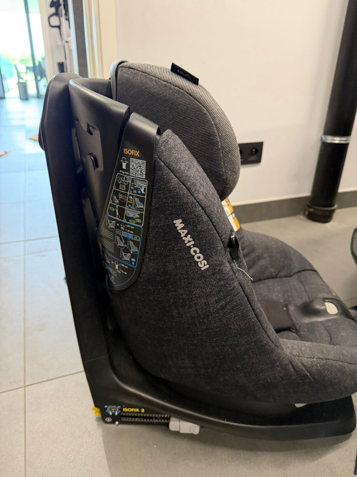 Autostoel MC AxissFix, nomad black, Kinderen en Baby's, Autostoeltjes, Ophalen, Gebruikt, Maxi-Cosi, Isofix