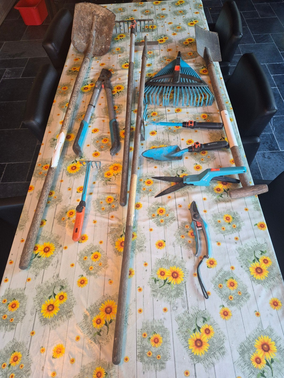volledig tuinset gardena, Tuin en Terras, Ophalen, Tuinset