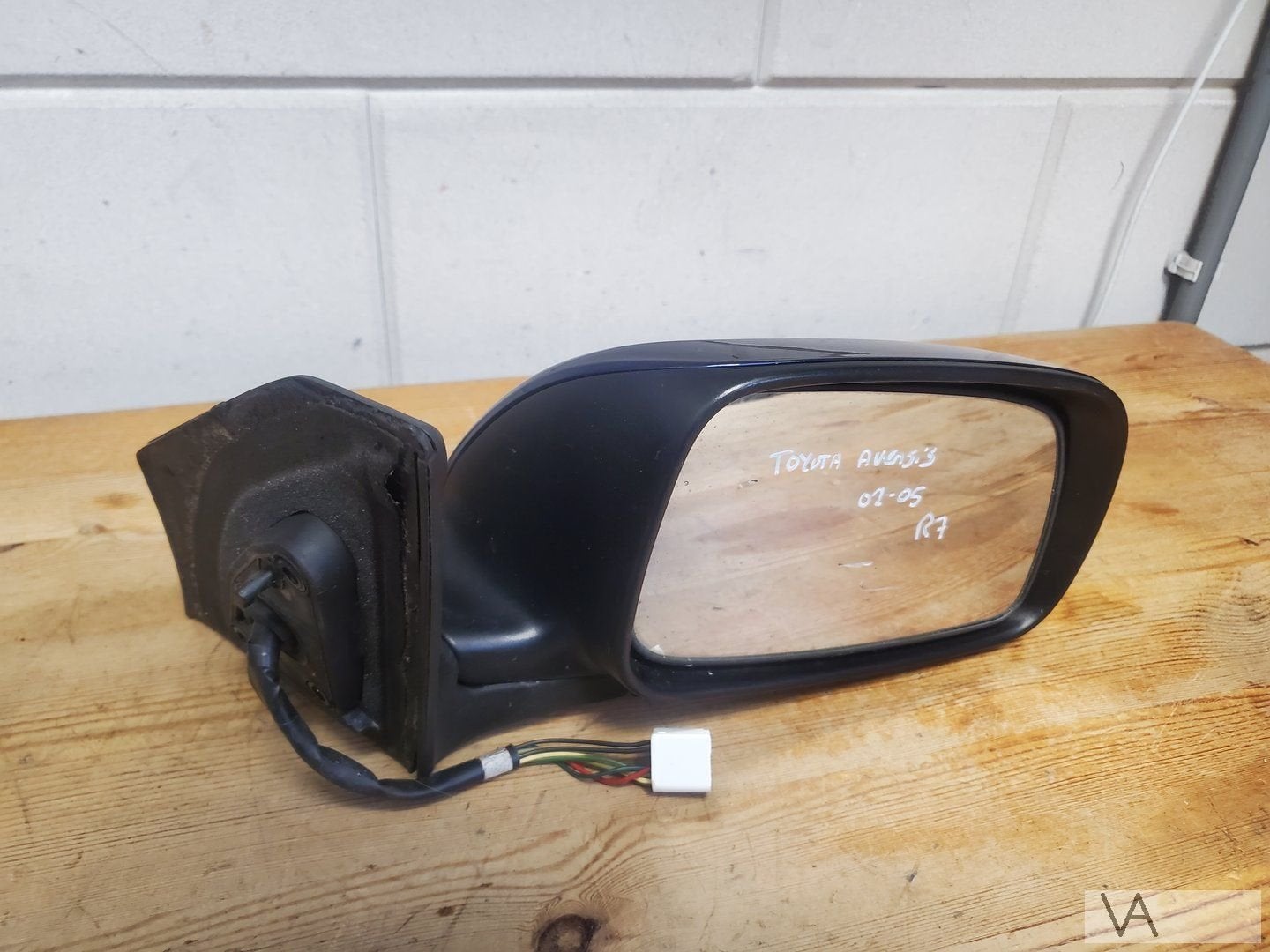 Toyota Avensis 2002 - 2005 spiegel rechts 7 draden €50, Gebruikt, -, -, Ophalen of Verzenden