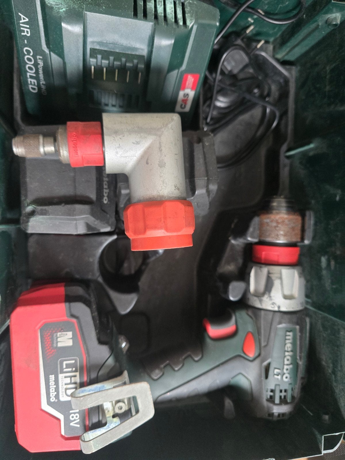 metabo bs18lt accu boormachine, Ophalen, Gebruikt, 400 tot 600 watt, Boormachine