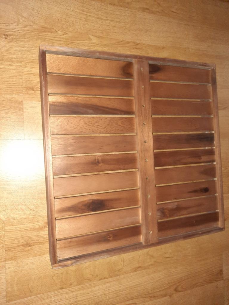 Mooi houten dienblad 50cm, Ophalen