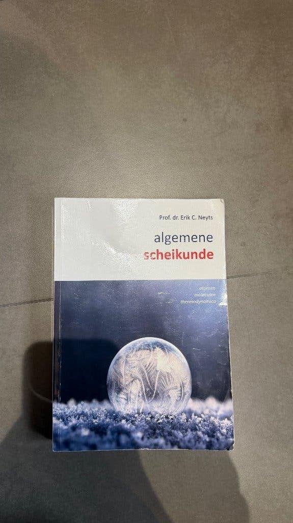 Algemene scheikunde boek, Livres, Enlèvement ou Envoi, Comme neuf, Chimie