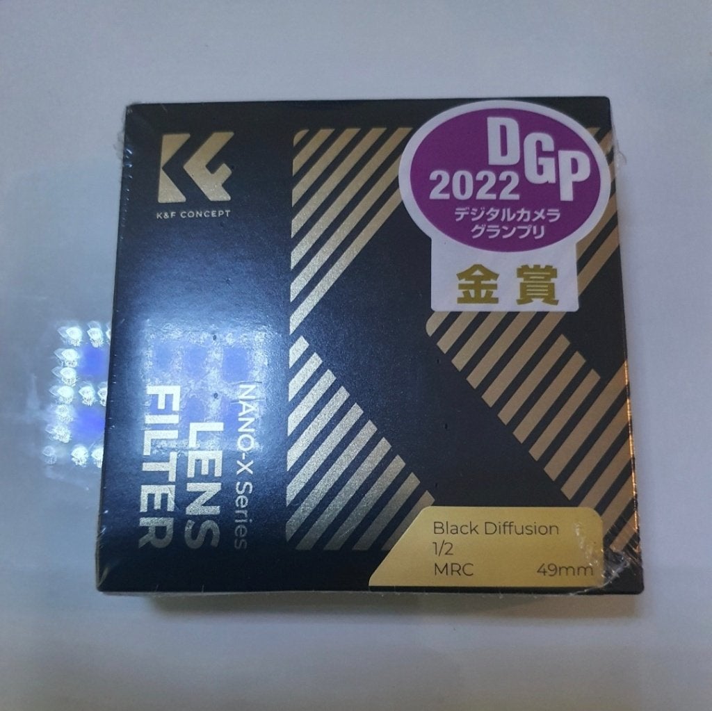 K&F Concept Nano-X Black Diffusion Filter 1/2 (49mm), Enlèvement ou Envoi, Neuf
