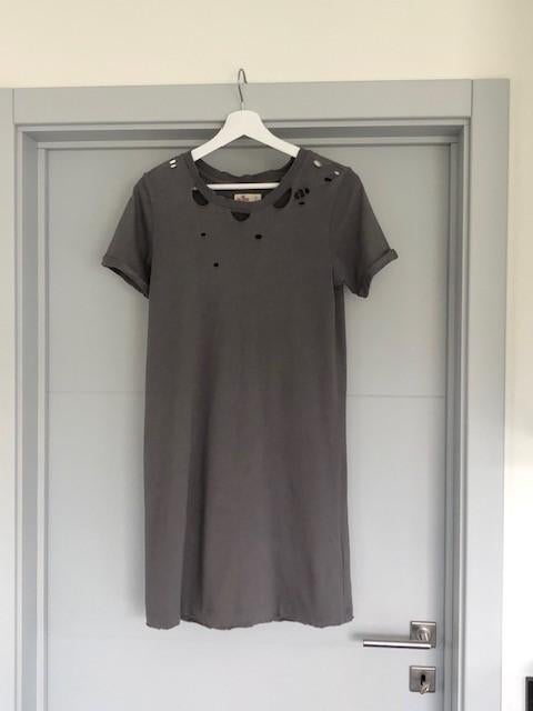 Jurk maat XS / Hollister, Ophalen of Verzenden, Zo goed als nieuw, Maat 34 (XS) of kleiner, Grijs