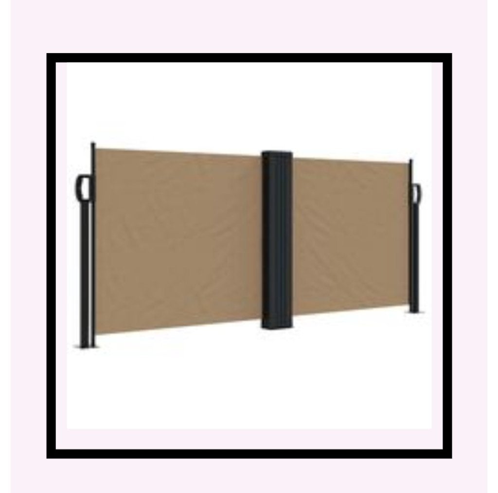 vidaXL Windscherm uittrekbaar taupe. Nieuw, Tuin en Terras, Ophalen, Nieuw