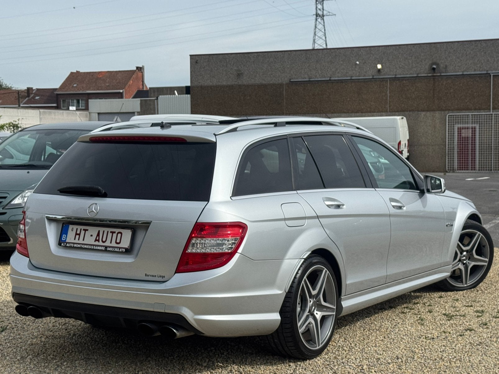 Mercedes-Benz C 63 AMG État neuf/Utilitaire/2 places/Gps/toi, Autos, Cuir, Achat, 336 kW, 2 places