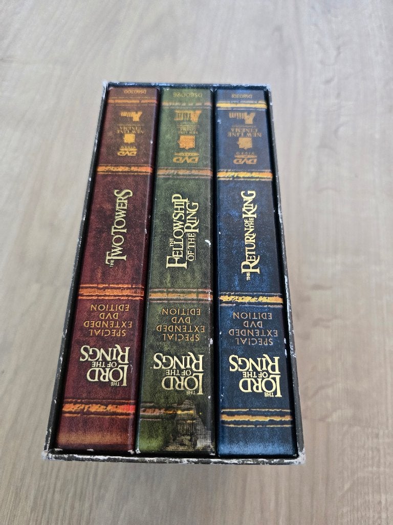 Lord of the ring trilogy special extended dvd edition, Ophalen of Verzenden, Zo goed als nieuw, Overige typen