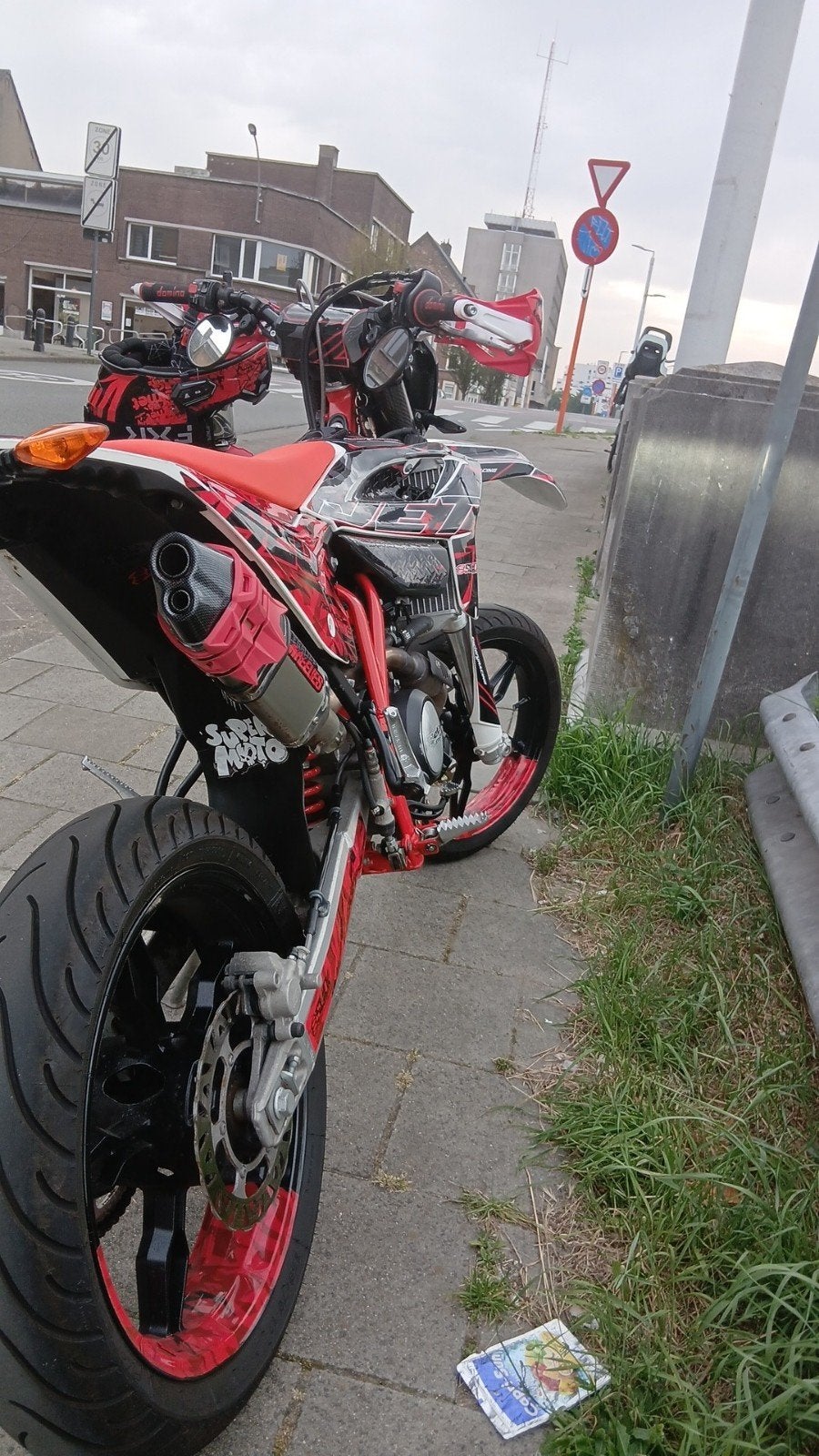 Supermoto Beta RR 125cc 4ème 2023, Enlèvement