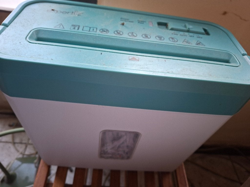 papierversnipperaar, Ophalen, Gebruikt