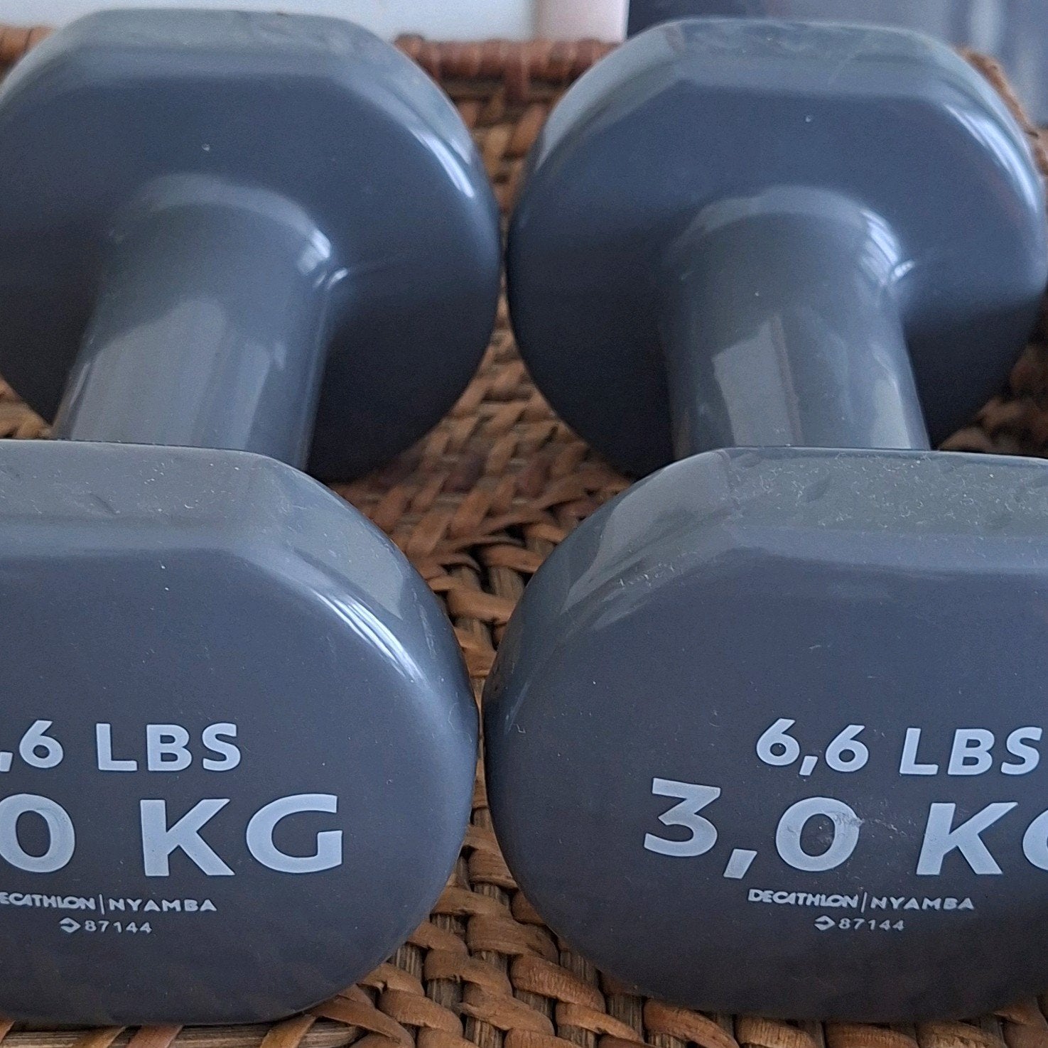 Paire d haltères de 3 kg, Enlèvement