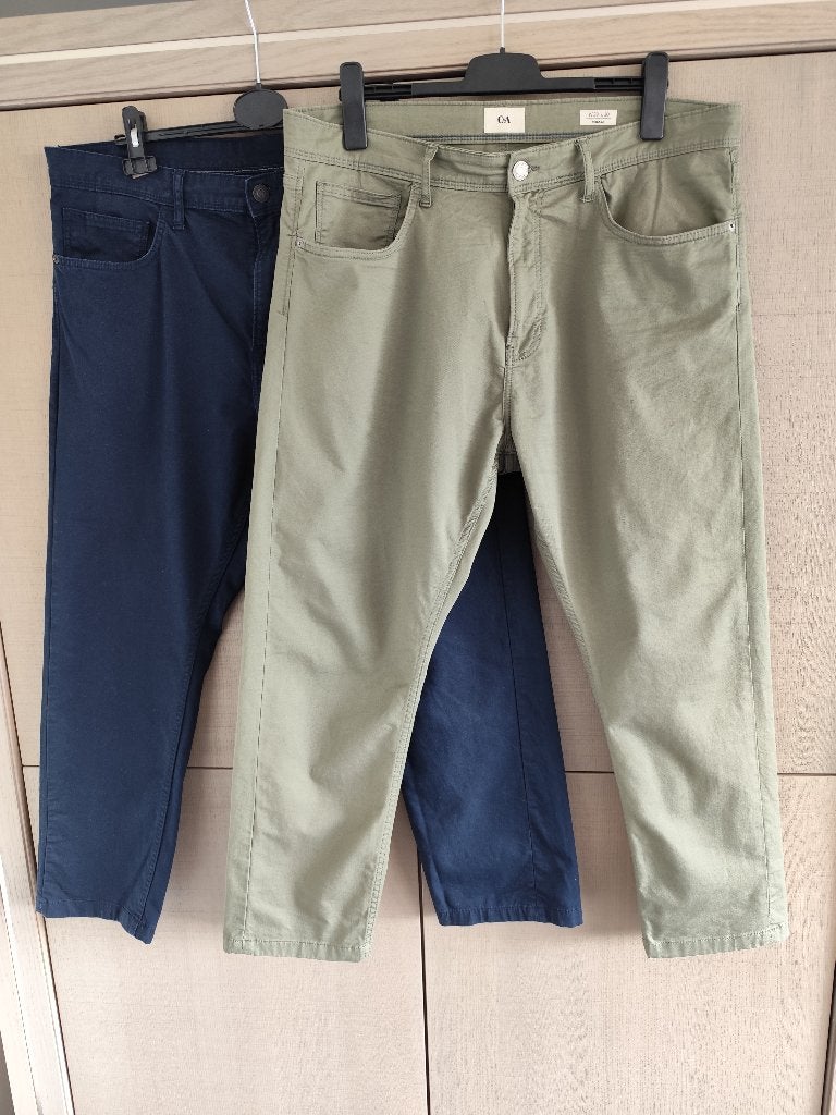 Herenbroeken C&A, maat W38/L30, Kleding | Heren, Broeken en Pantalons, Meerkleurig, Overige maten, Zo goed als nieuw, C&A