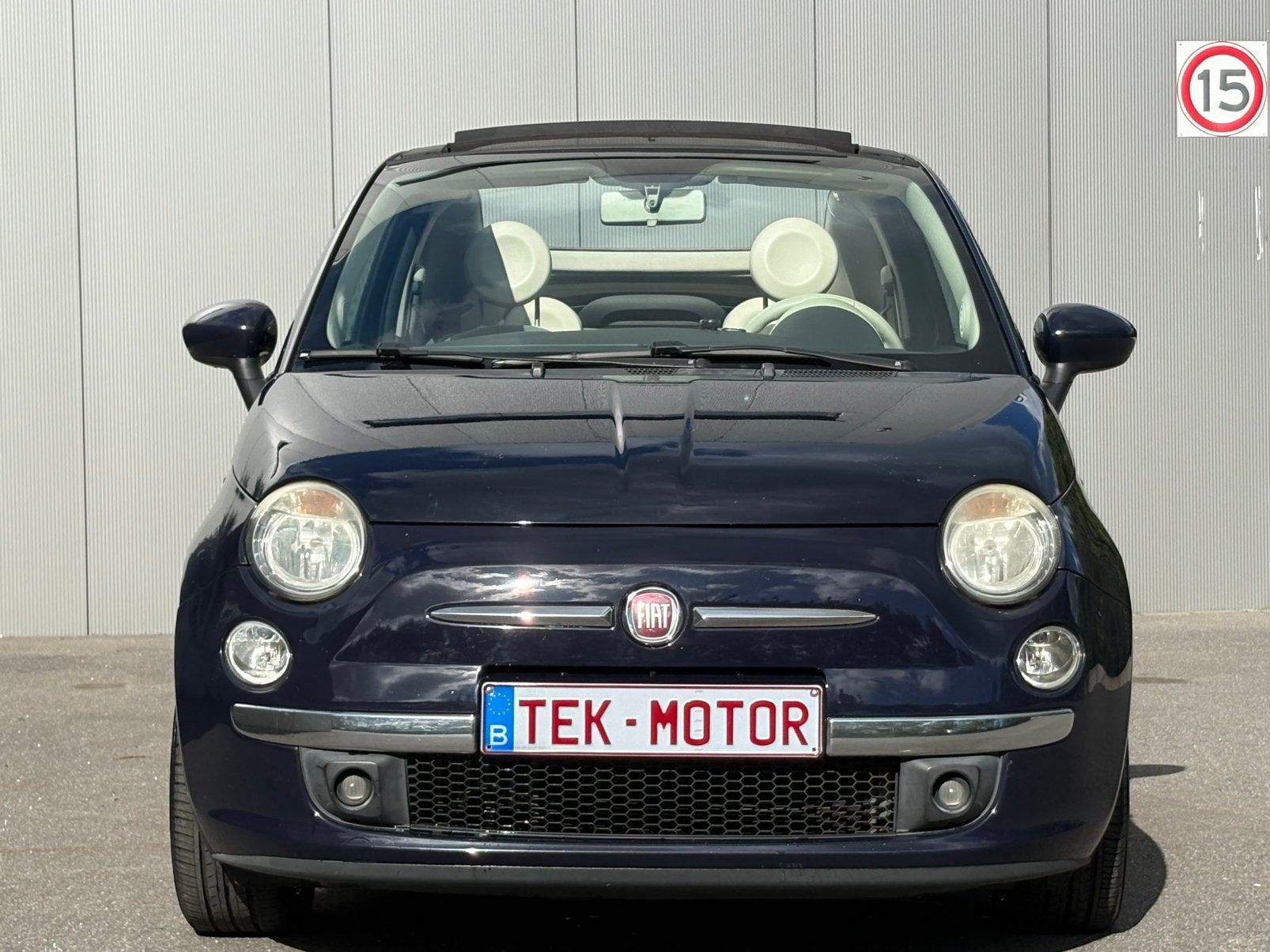 FIAT 500 CABRIO 0.9 BENZINE, GEKEURD, AIRCO, NIEUW STAAT!!, Autos, Euro 5, Entreprise, Boîte manuelle, Essence