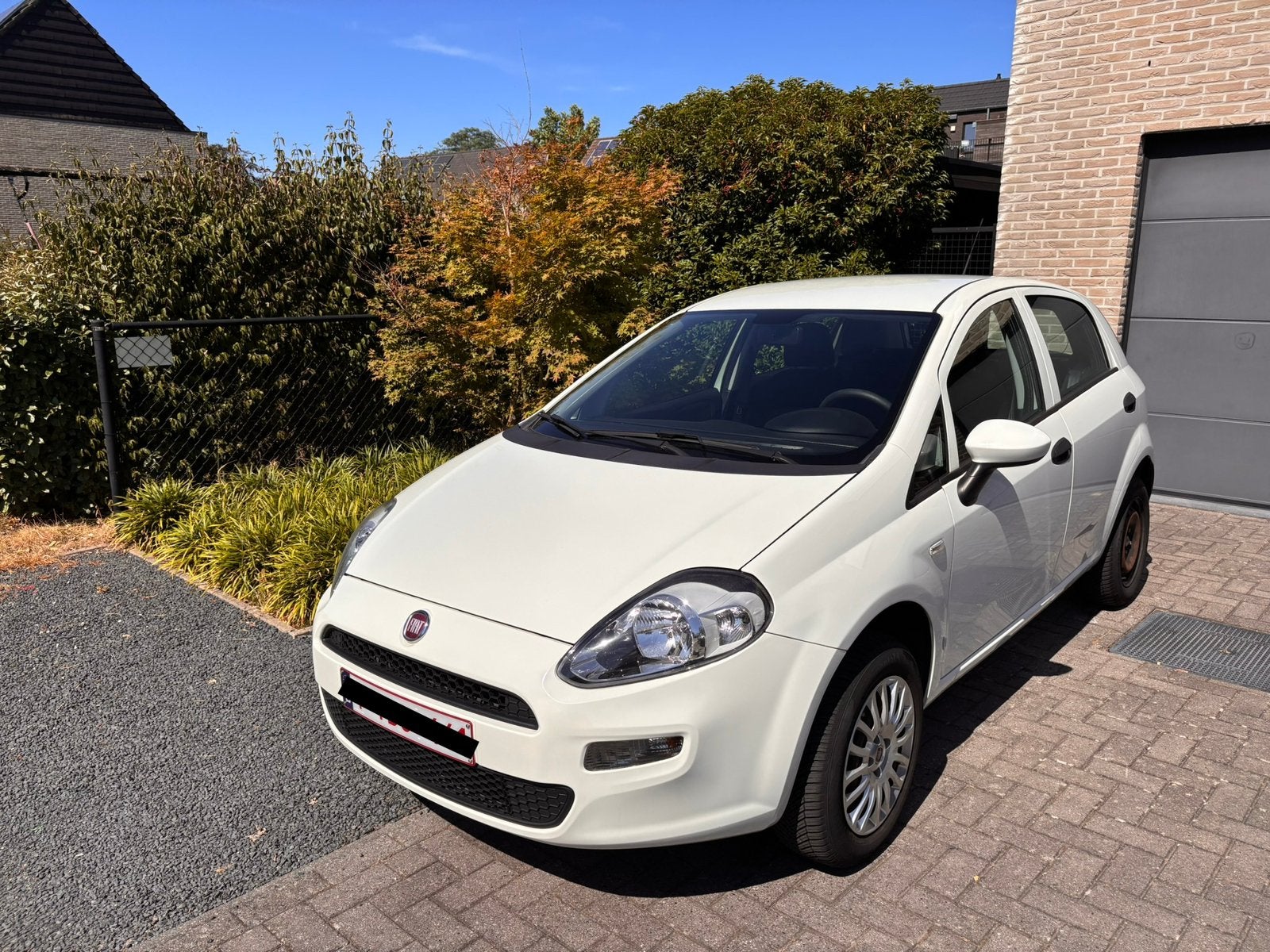 Fiat Punto 1.4 Natural Power CNG, Autos, 1288 kg, Noir, 5 portes, 5 places