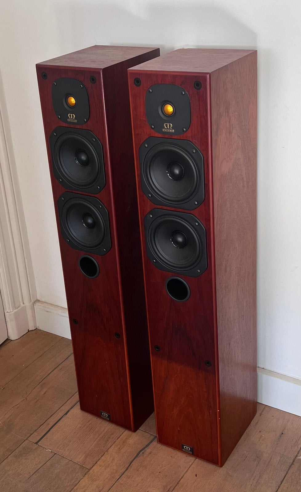 Set vloerstaande luidsprekers van Monitor Audio, Stereo speakers, Gebruikt, Ophalen of Verzenden, KEF