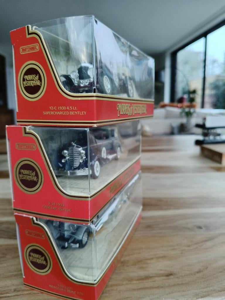 3 Matchbox Models of Yesterday, Hobby & Loisirs créatifs, Voitures miniatures | 1:43, Enlèvement, Matchbox