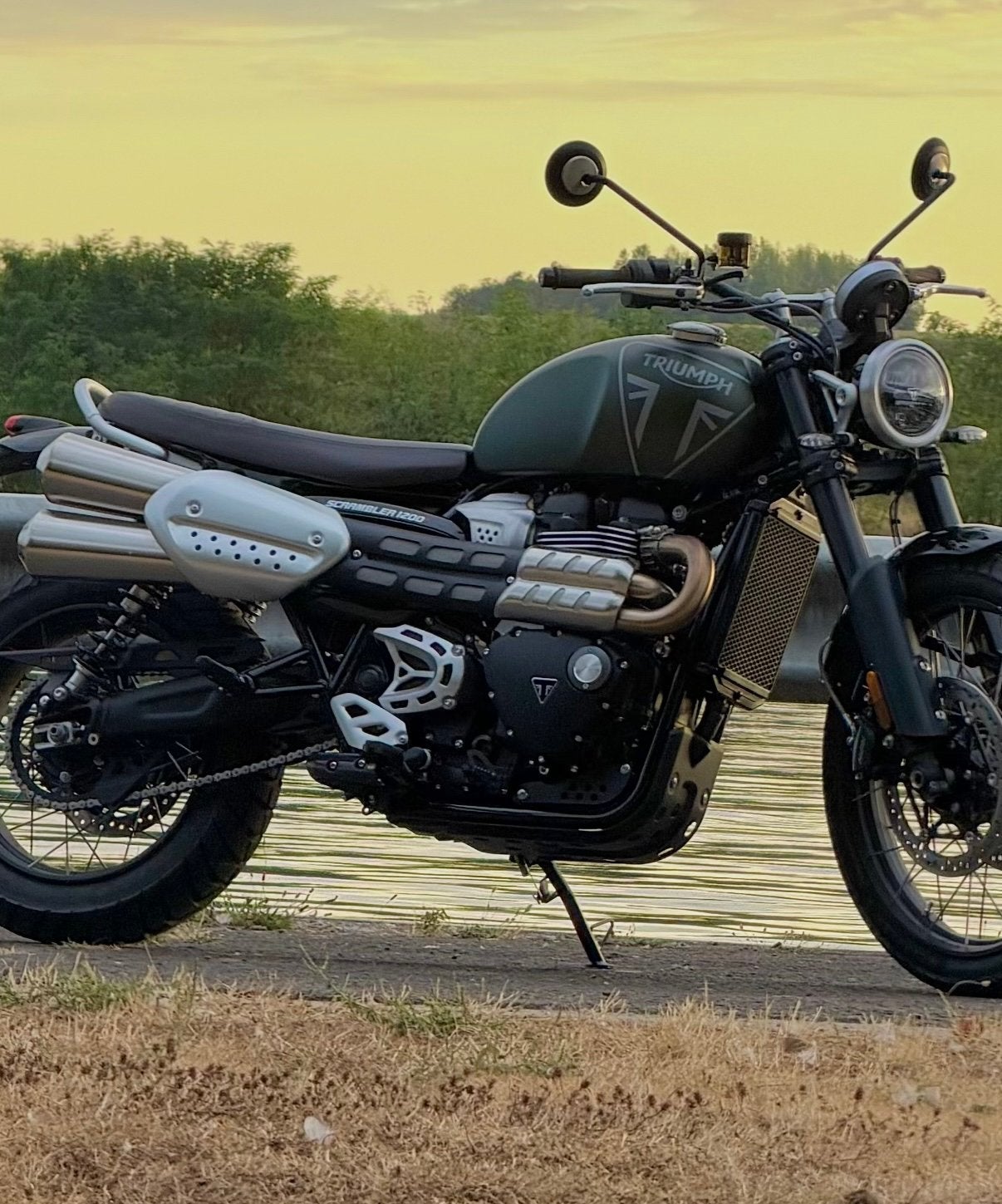 ️ TRIUMPH SCRAMBLER 1200 X 2026 – COMME NEUVE ! 2950 KM, Enlèvement, Comme neuf