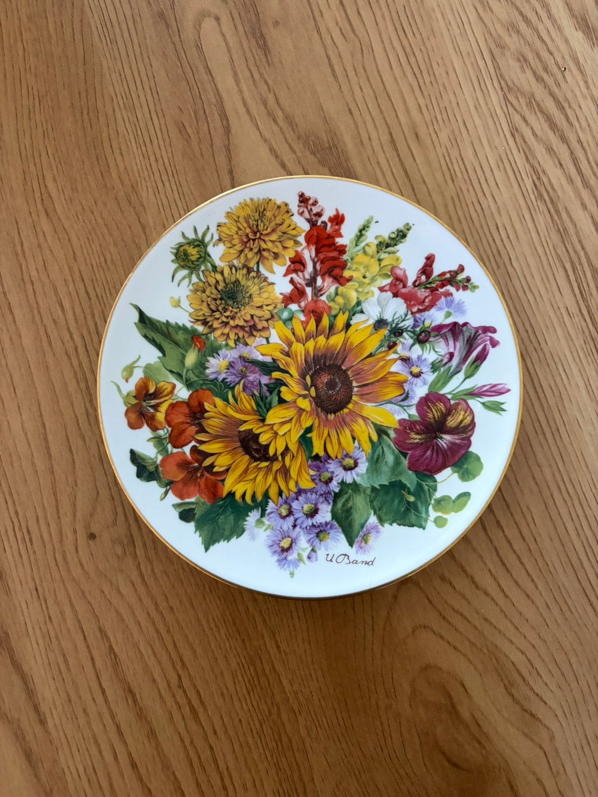 Vintage Hutschenreuther verzamelbord, Ophalen