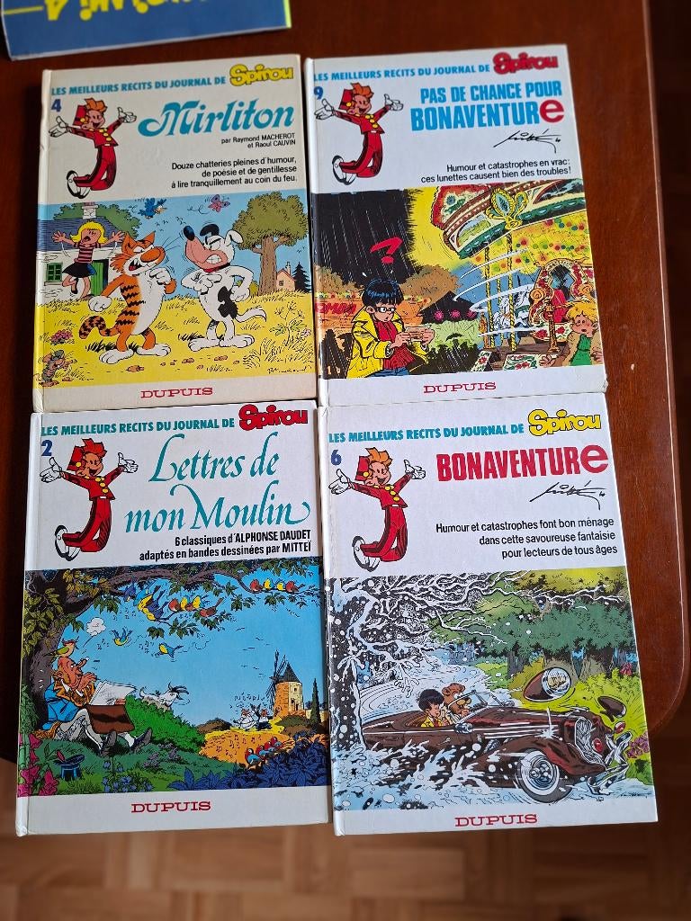 De beste verhalen van Macherot Mittei Spirou's dagboek BD, Gelezen, Verzenden, Mittéi, Meerdere stripboeken