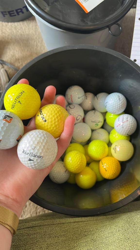 Golfballen, Sport en Fitness, Golf, Ophalen of Verzenden, Zo goed als nieuw