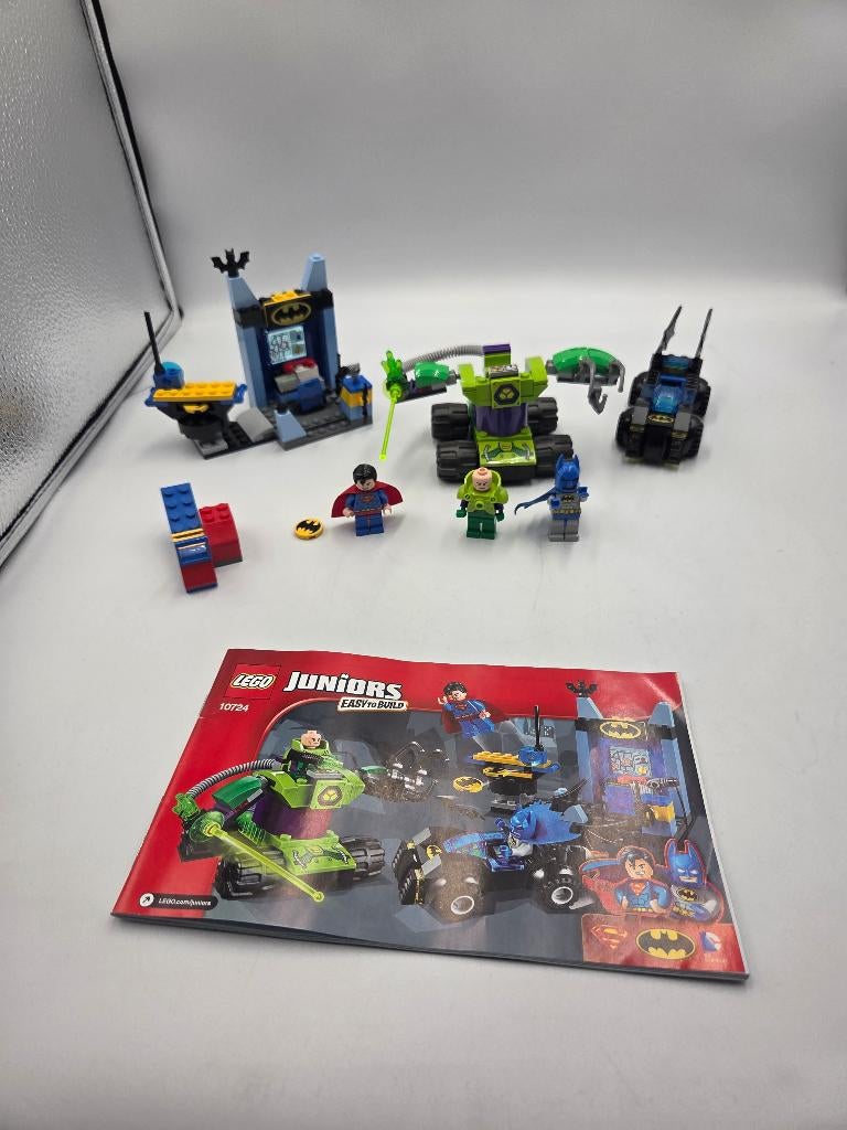 Lego Juniors 10724 Batman & Superman vs. Lex Luthor, Ophalen of Verzenden, Zo goed als nieuw, Complete set, Lego