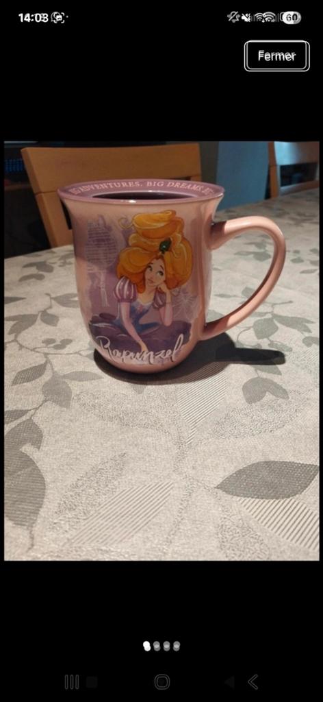 Tasse raiponce disney