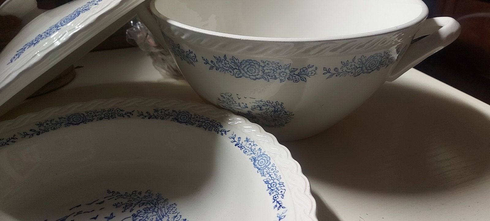 Servies, Ophalen