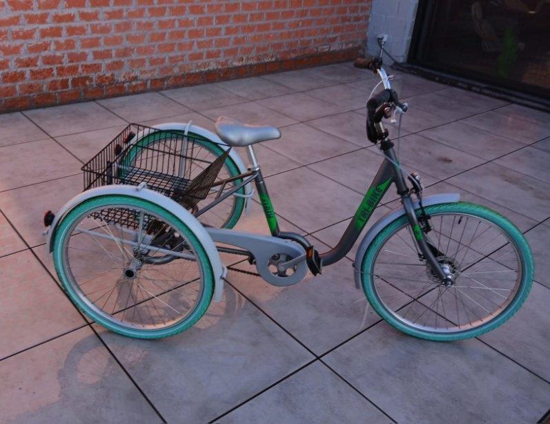Kinderfiets met 3 wielen, Ophalen