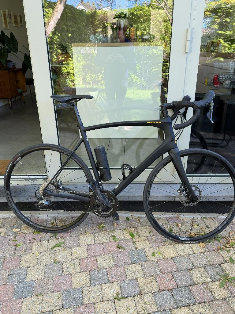 Ridley Fenix SL Disc - Mat Zwart - 56,5 TT, 28 inch, Gebruikt, Carbon, Heren